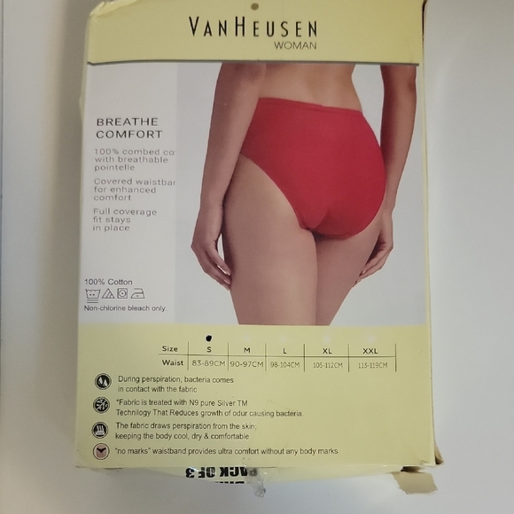 Van Heusen Cotton Sensation Bikini - Red, Blue, Orange - Picture 2 of 5